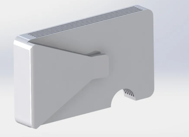 Card Holder With Money Clip — 3D printed by Moon Studio 3D